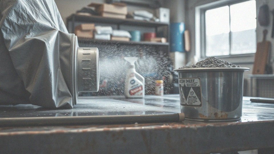 Czym jest piaskowanie na mokro i jakie materiały można w tym procesie wykorzystać?