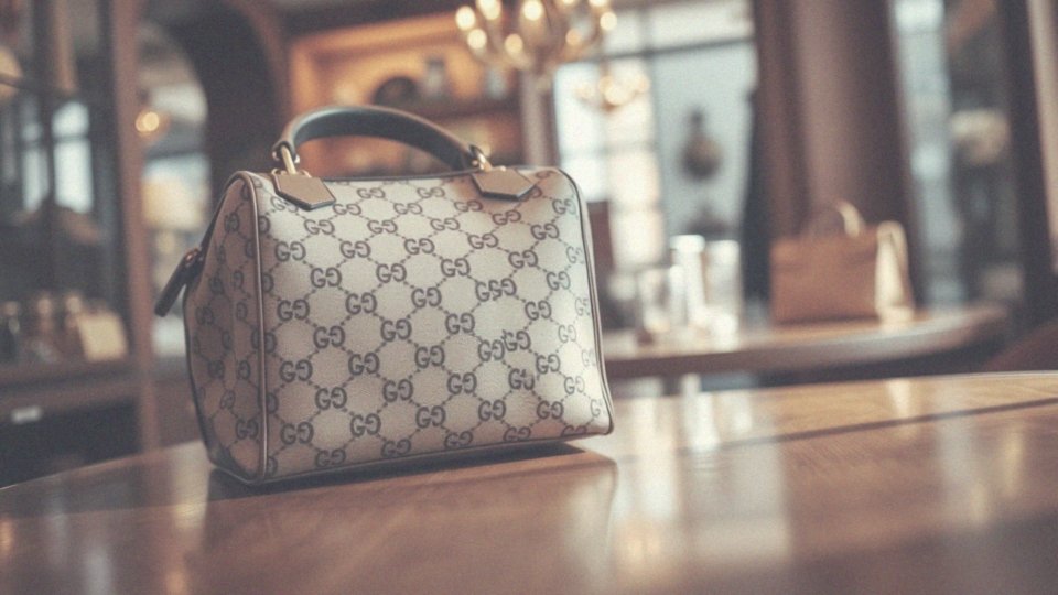 Jak wygląda wzór monogramu w oryginalnych torbach Gucci?