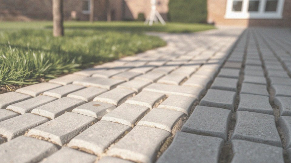 Jakie są zalety użycia piasku do spoinowania kostki brukowej?