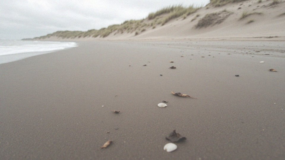 Gdzie na plaży występuje bursztyn - wydmy czy mokry piasek?