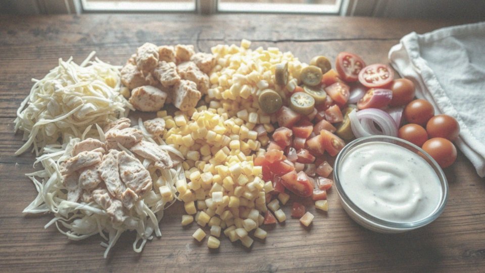 Jakie składniki zawiera tradycyjny przepis na sałatkę gyros?