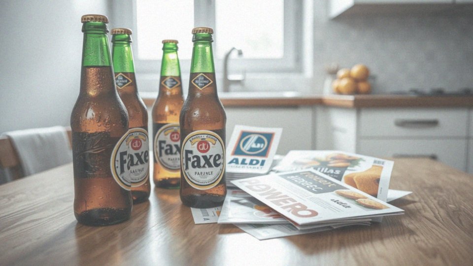 Jakie są najniższe ceny piwa Faxe w reklamach?