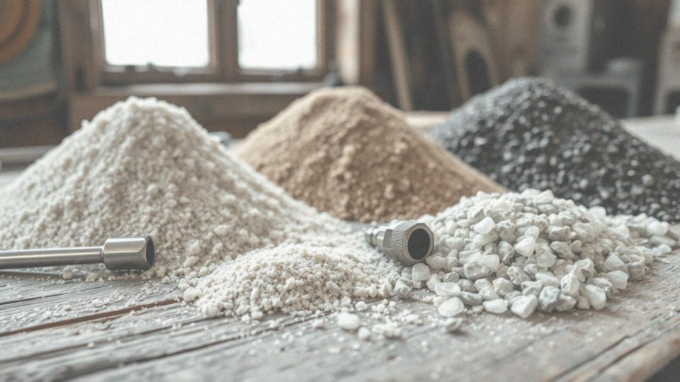Jakie są rodzaje piasku wykorzystywane w piaskowaniu?