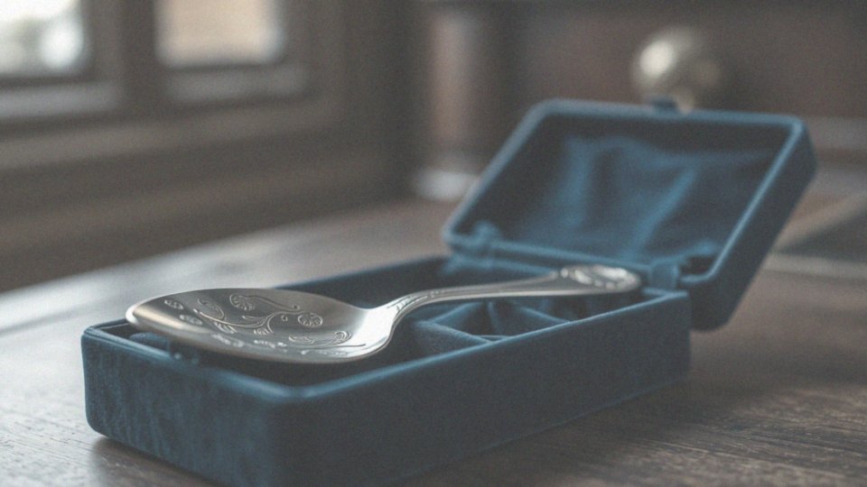 Dlaczego srebrna łyżeczka z grawerem jest eleganckim prezentem?