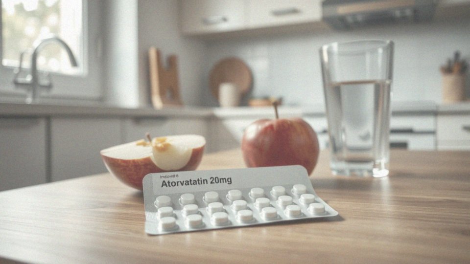 Atorvastatin 20 mg – właściwości, wskazania i działania niepożądane