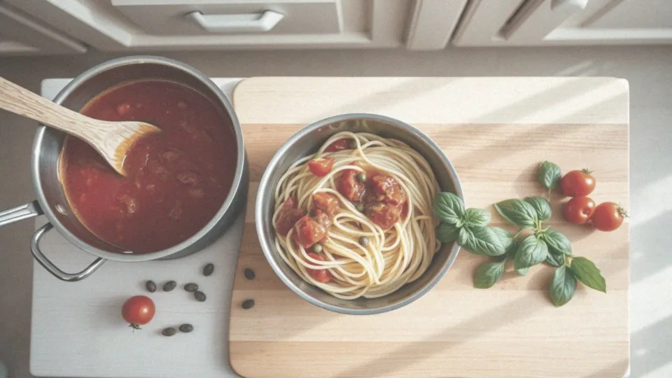 Makaron z kaparami – przepis na szybki i aromatyczny obiad