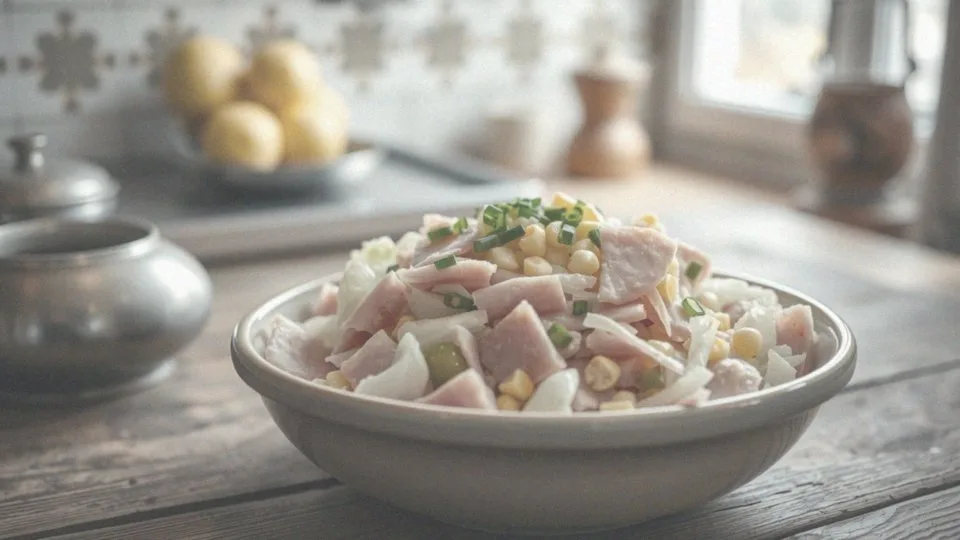 Najlepsza sałatka z pora i szynki – prosty przepis na pyszną przekąskę