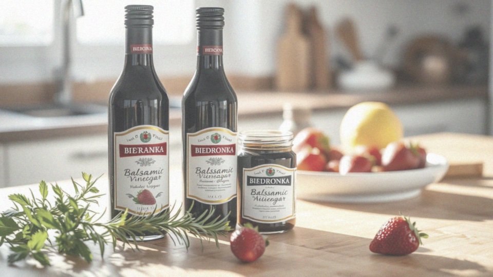 Ocet balsamiczny Biedronka – cena, promocje i zastosowanie w kuchni