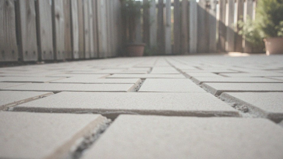 Piasek do kostki brukowej Mrówka – właściwości i zastosowanie