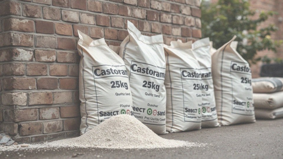 Piasek kwarcowy Castorama – wszechstronny materiał budowlany