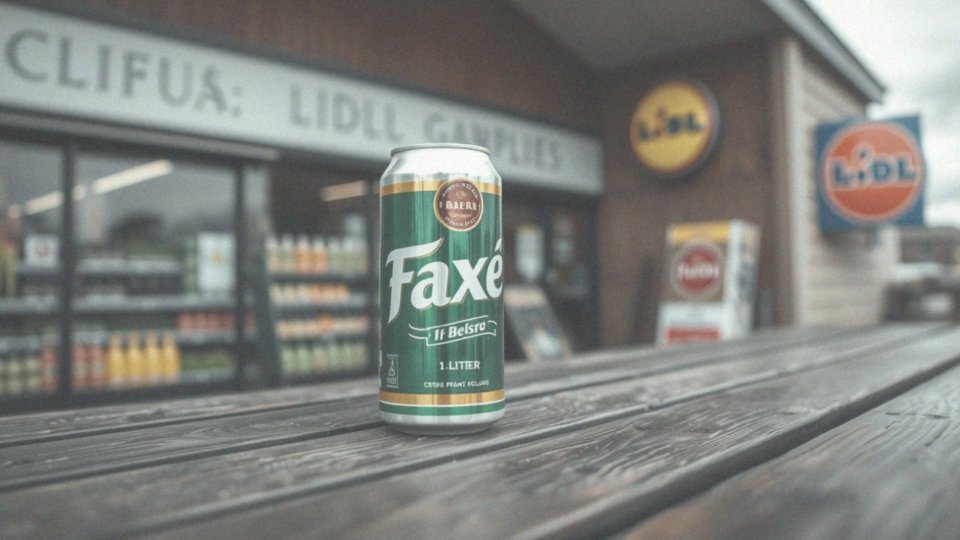 Piwo Faxe 1l w Lidlu – cena, skład i promocje