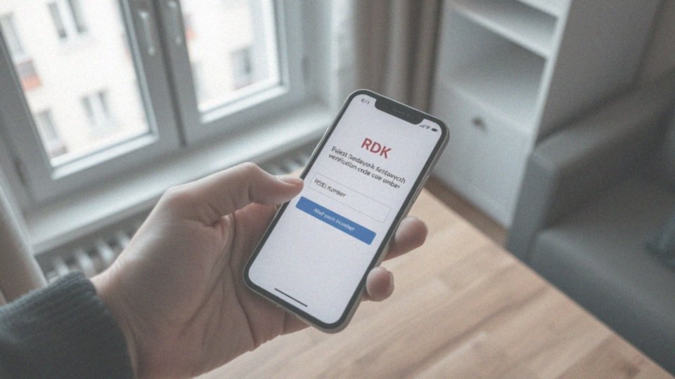 RDK potwierdź numer telefonu – jak to zrobić krok po kroku?